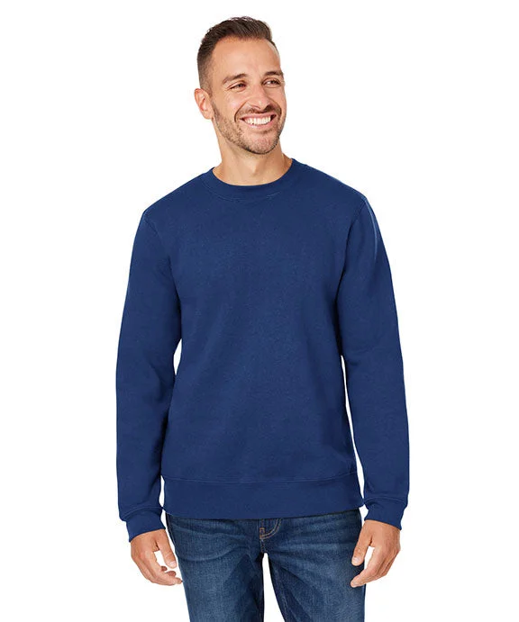 8424JA - J America Unisex Premium Fleece Sweatshirt | True Navy