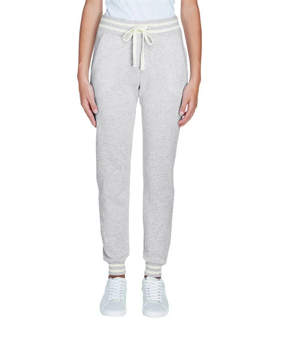 JA8654 - J America Ladies Relay Jogger Pants | Ash