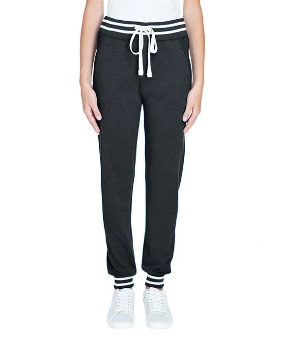 JA8654 - J America Ladies Relay Jogger Pants | Black