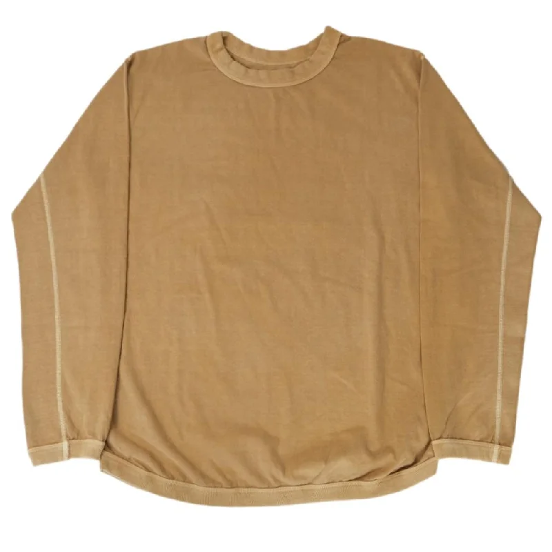 Fullcount Flatseam Heavyweight L/S Tee (Beige)