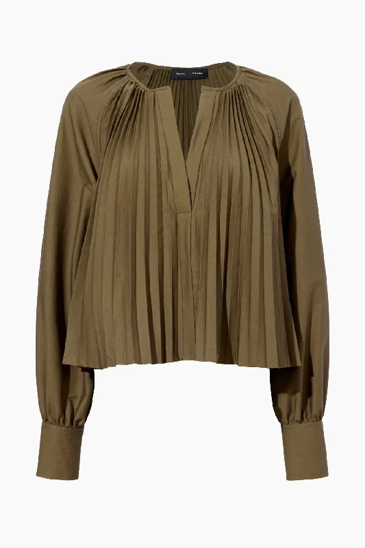 Proenza Schouler Monica Top - Wood