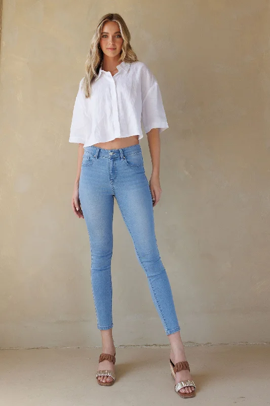 High Rise Classic Skinny Jeans