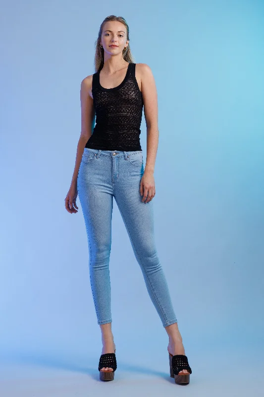 Classic High Waist Skinny Jeans