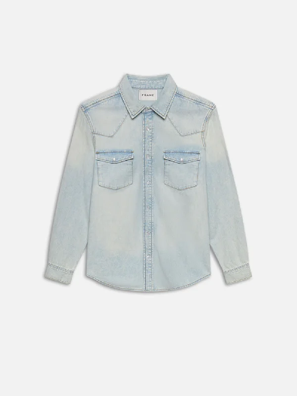 Western Denim Shirt -- Alister