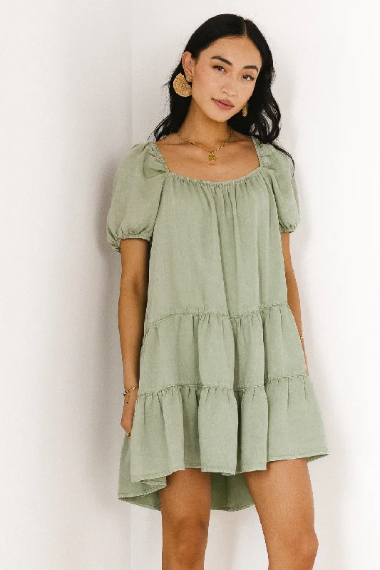 Jordy Tiered Mini Dress - FINAL SALE