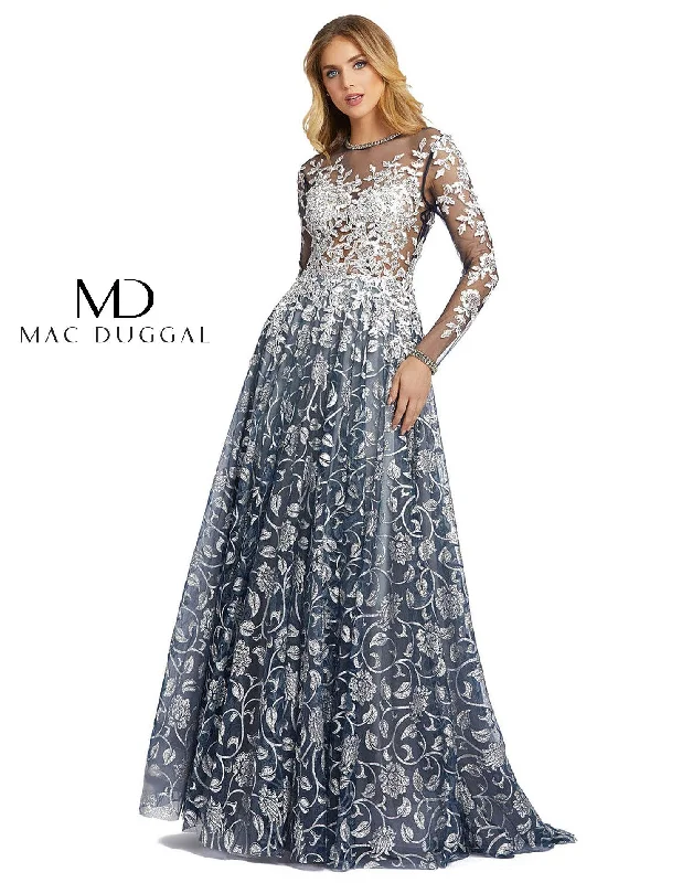 Mac Duggal 12233 Long Mother of the Bride Gown