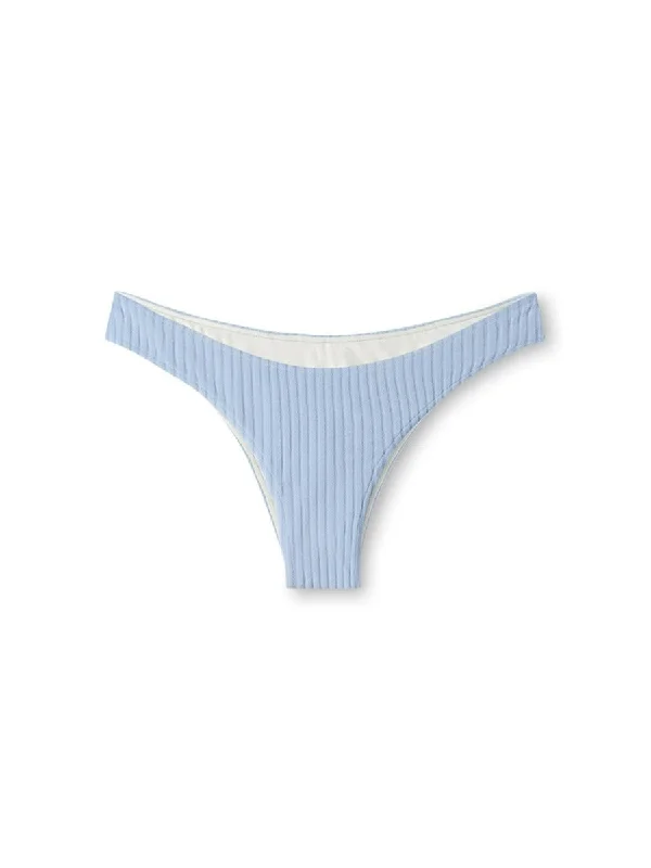 Cord Towelling Curve Brief - Pacific Blue