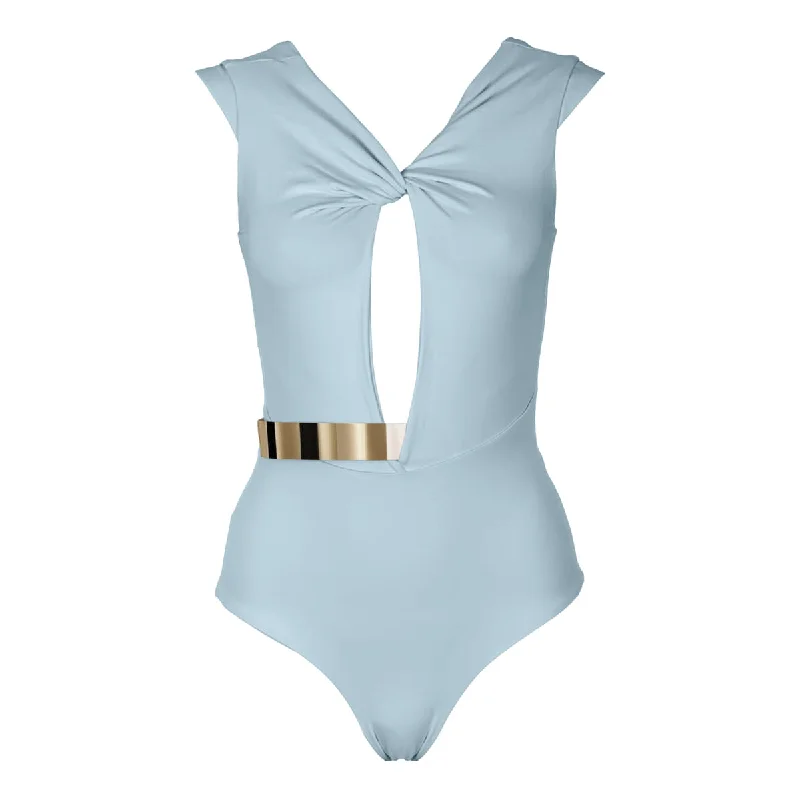 COTE D'AZUR Swimsuit  *STUDIO EDITION GOLD/ SILVER - LIGHT BLUE