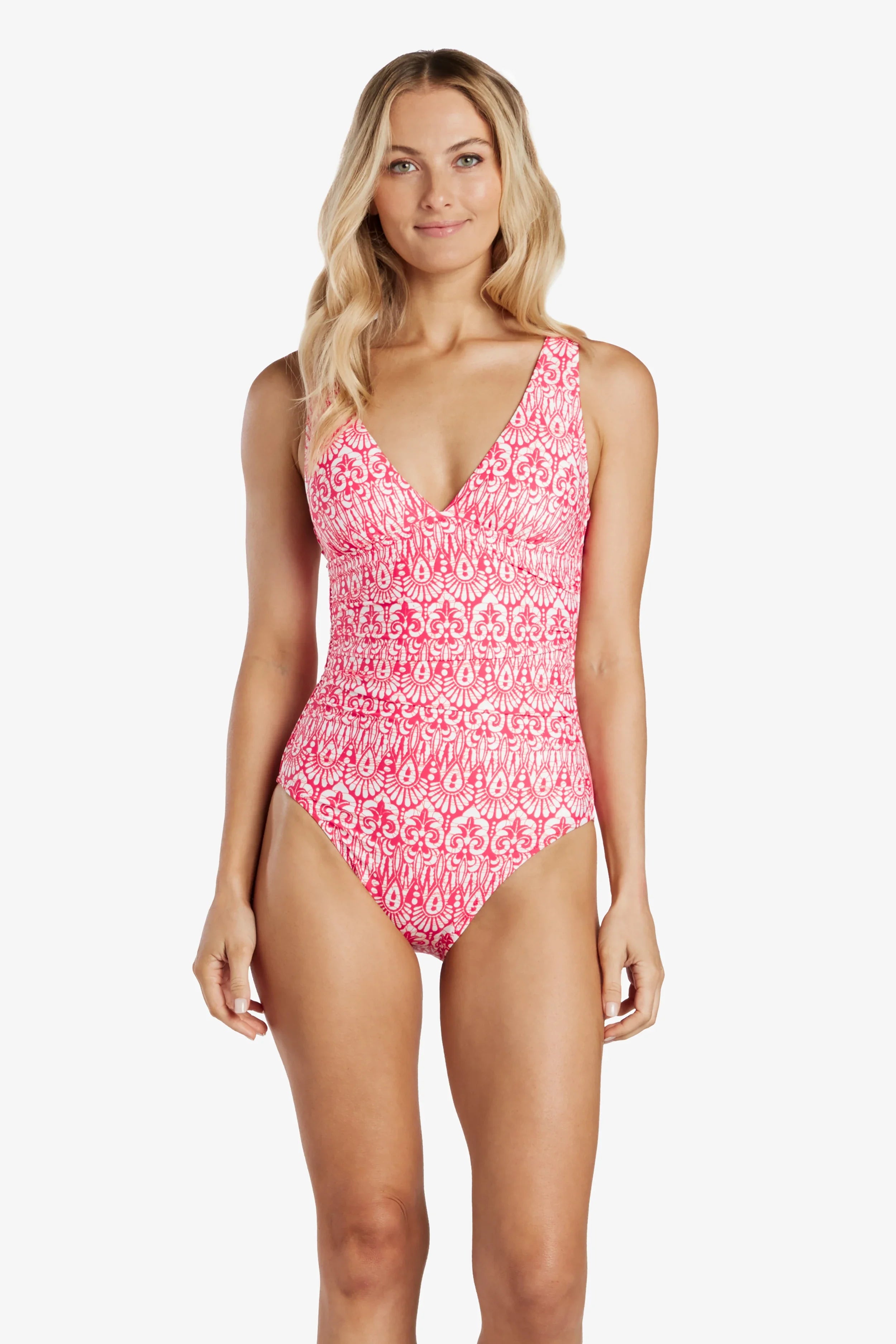 Olivia One-Piece  |  Island Batik Pink