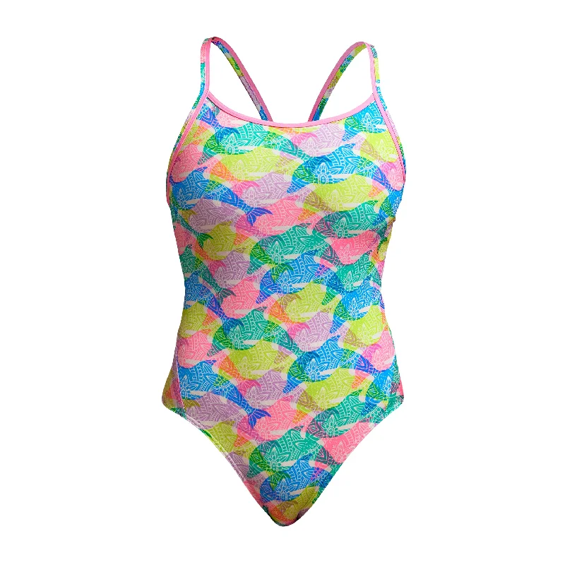 Pastel Porpie | Ladies Diamond Back One Piece