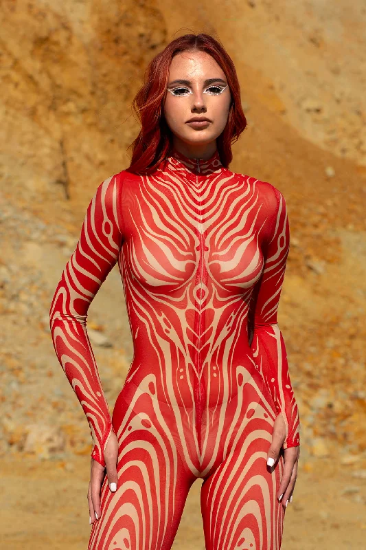 Ruby Mirage Mesh Costume