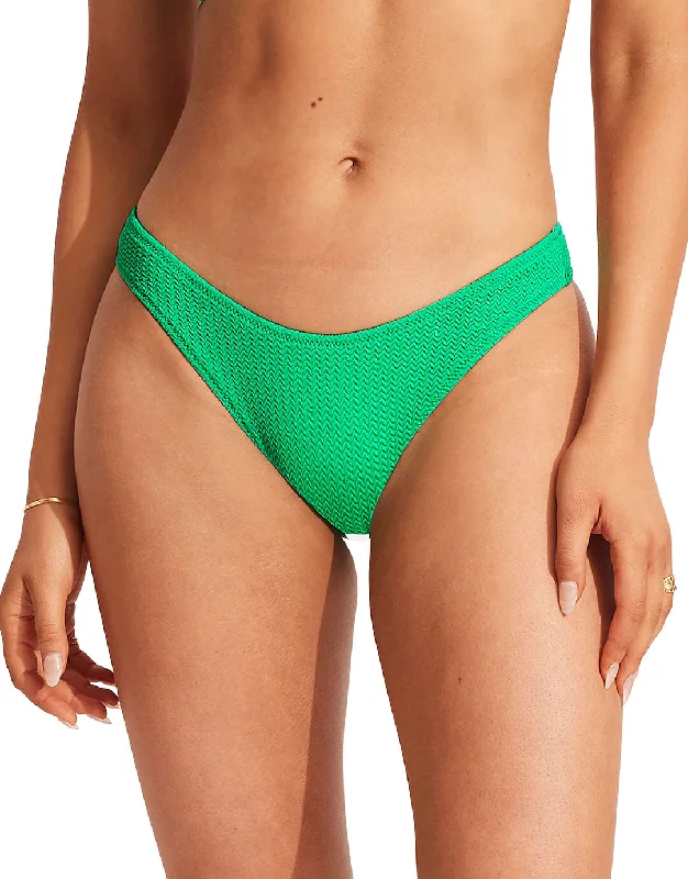 Sea Dive High Cut Bikini Pant - Jade