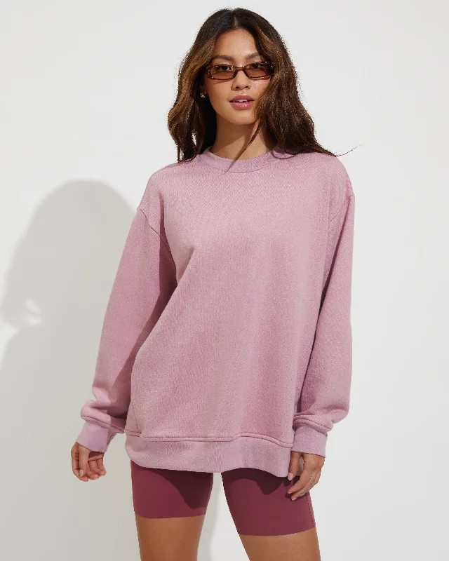 Victory Lap Sweatshirt - Mauve It Mauve It