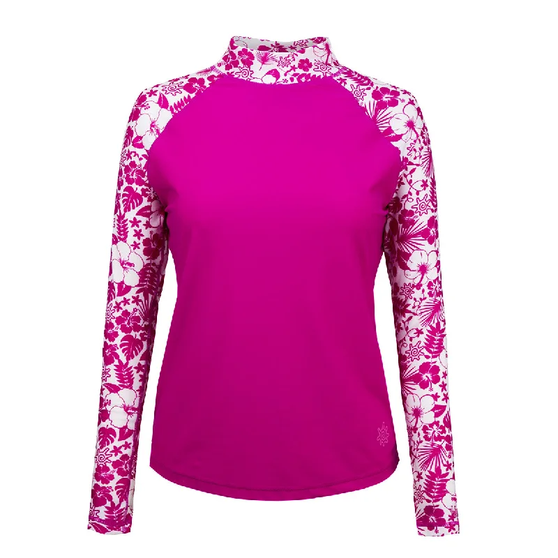 Women's Aloha Long Sleeve Sun & Swim Shirt