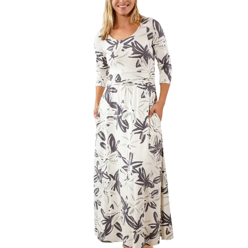 Women's Scoop Neck Maxi Dress